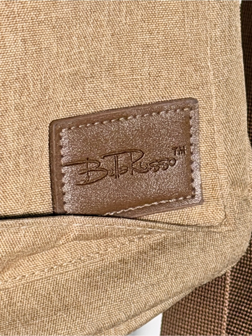 Bella Russo Women’s Tote Bag in Tan - Casual Everyday Carry - Picture 4 of 8